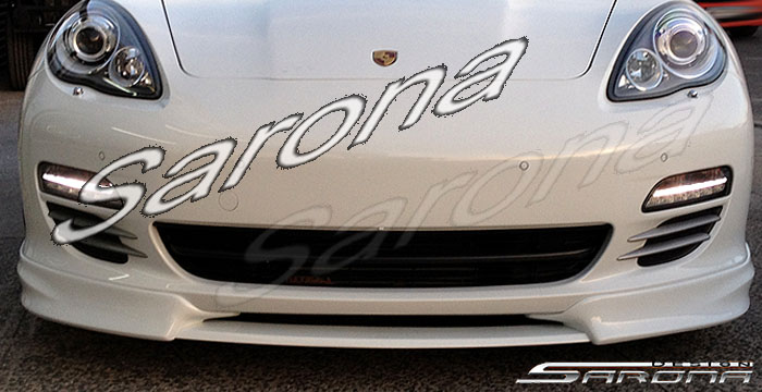 Custom Porsche Panamera  Sedan Front Lip/Splitter (2010 - 2013) - $490.00 (Part #PR-009-FA)